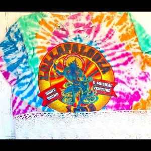 Tie dye crop top